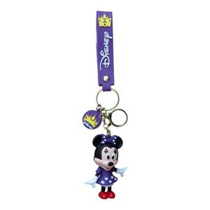 Disney Minnie Mouse Keychain - Purple and Red